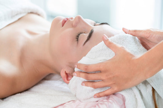 Woman getting Massage