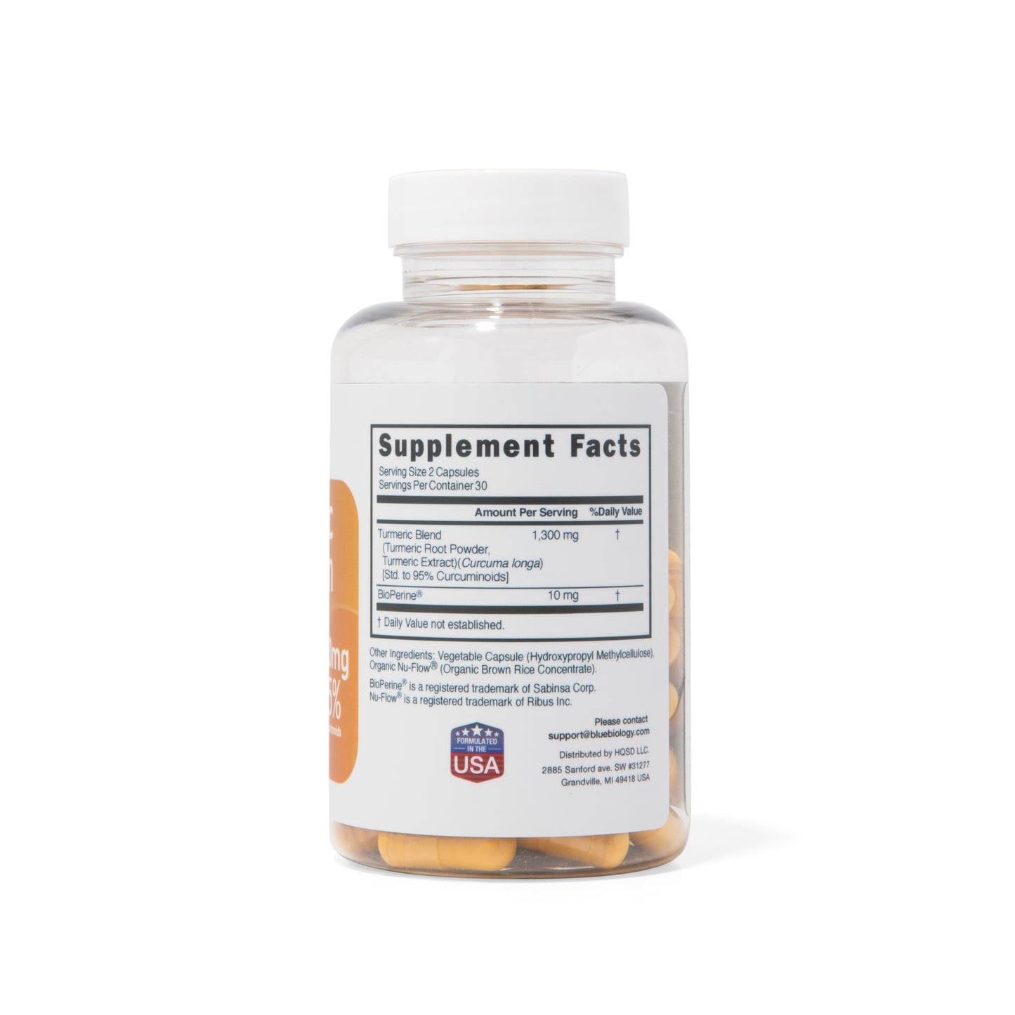 BlueBiology Turmeric Curcumin