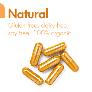 Natural Gluten free, dairy free, soy free and organic