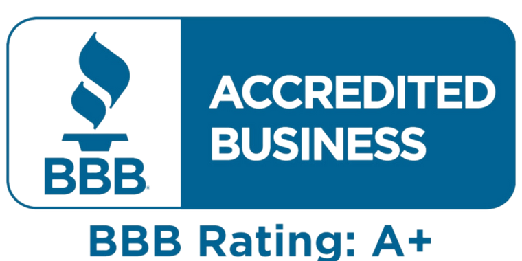 BBB Accredited Business A+ bluebiology rating